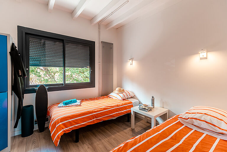 Doppelzimmer im Surfcamp Seignosse