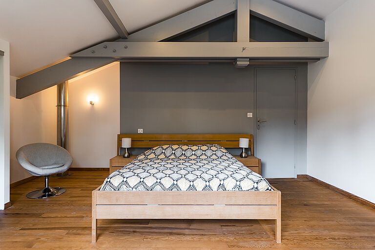 Doppelzimmer in der Premium Surflodge Frankreich