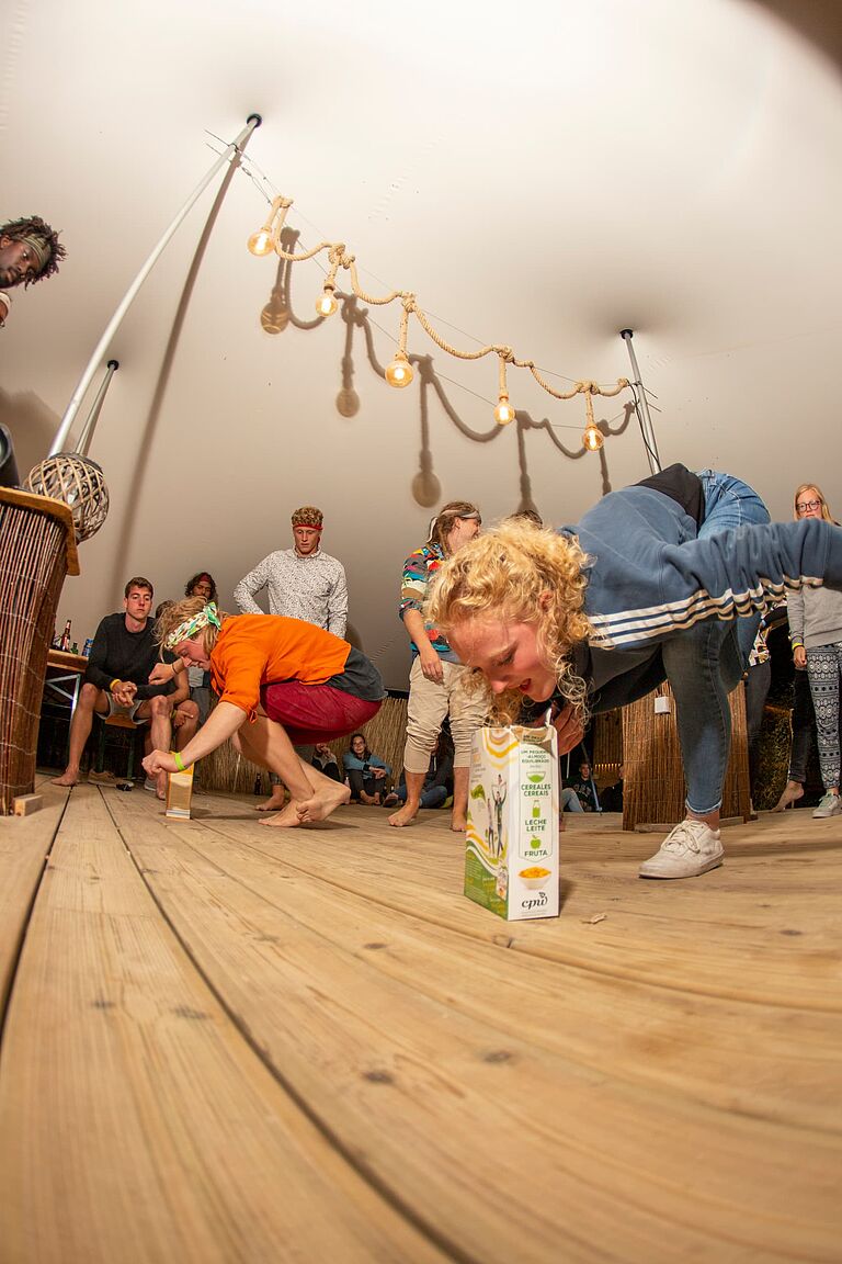 Beat the Team Unterhaltung Pure Surfcamps