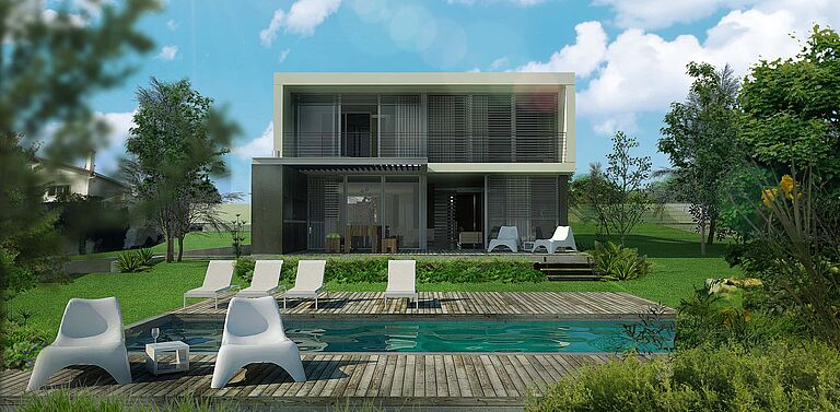 Surf Villa Ericeira von vorne