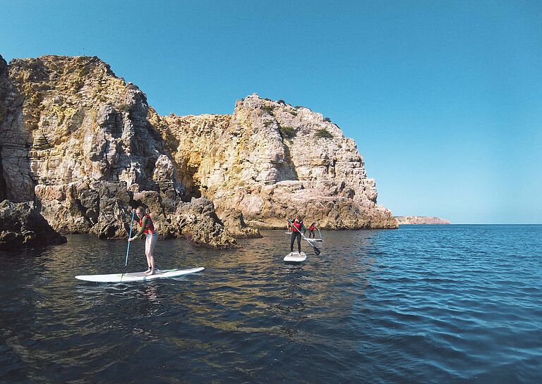 Sup Tour in der Algarve 1 Pure Surfcamp Algarve SUP Tour