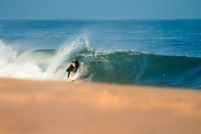 Frankreich classic surf shot