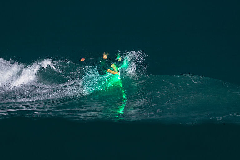 nachts surfen