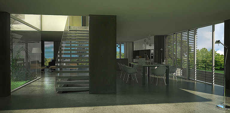 Die Surfvilla überzeugt mit hochmodernen Design Puresurfcamps