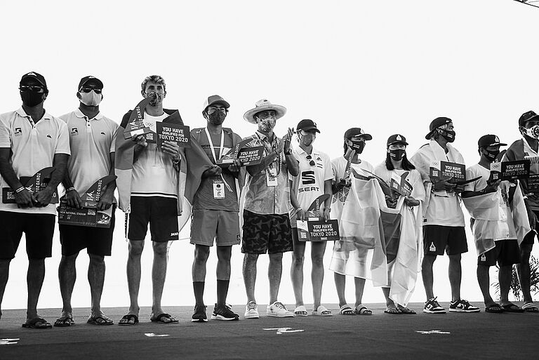 Leon Glatzer qualifiziert sich beim Surfen für Olympia 2021 in Tokio
