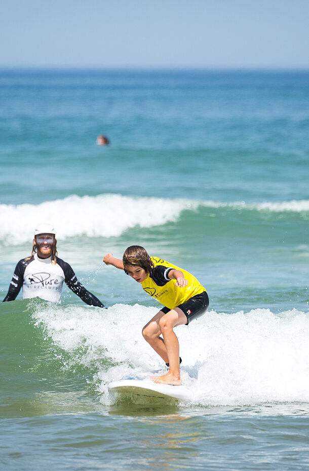 Familien Surfcamps Surfen mit der Familie PURE Surfcamps
