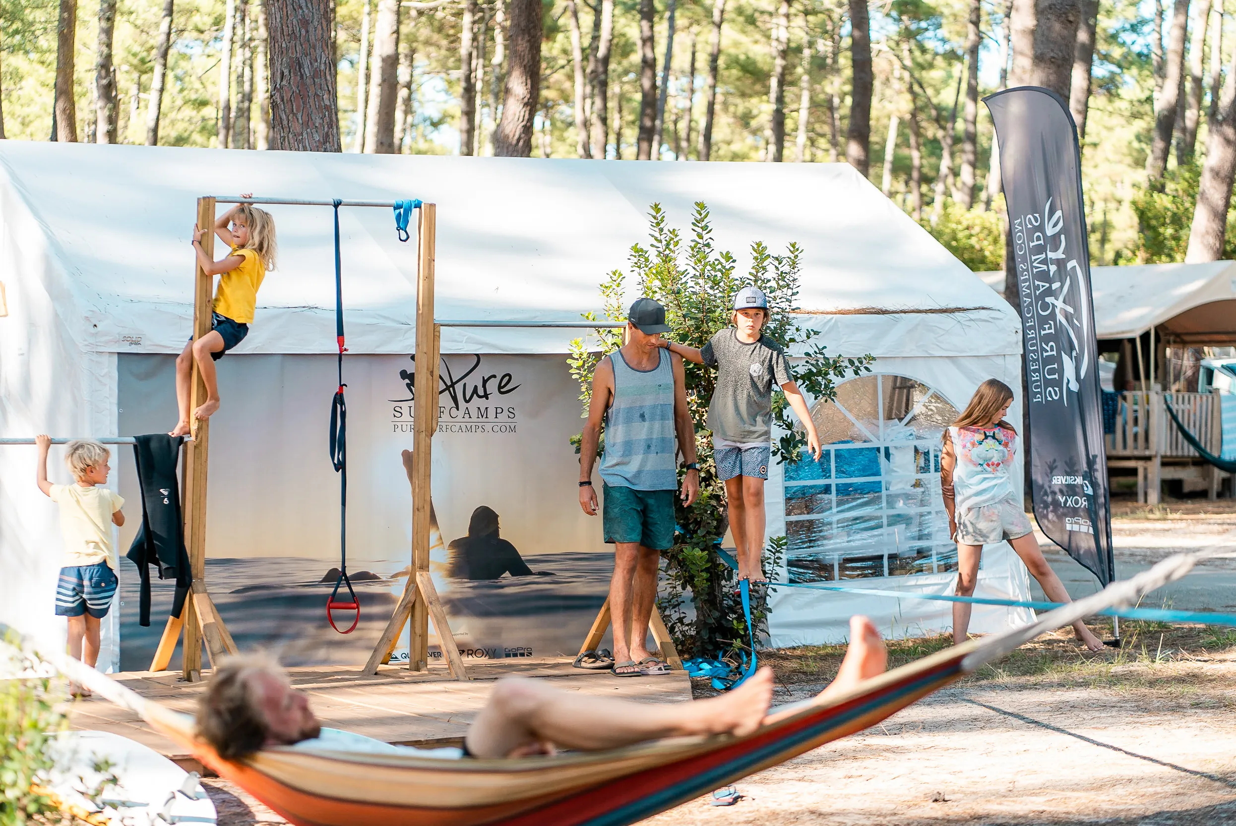 Familien Surfcamps in Frankreich