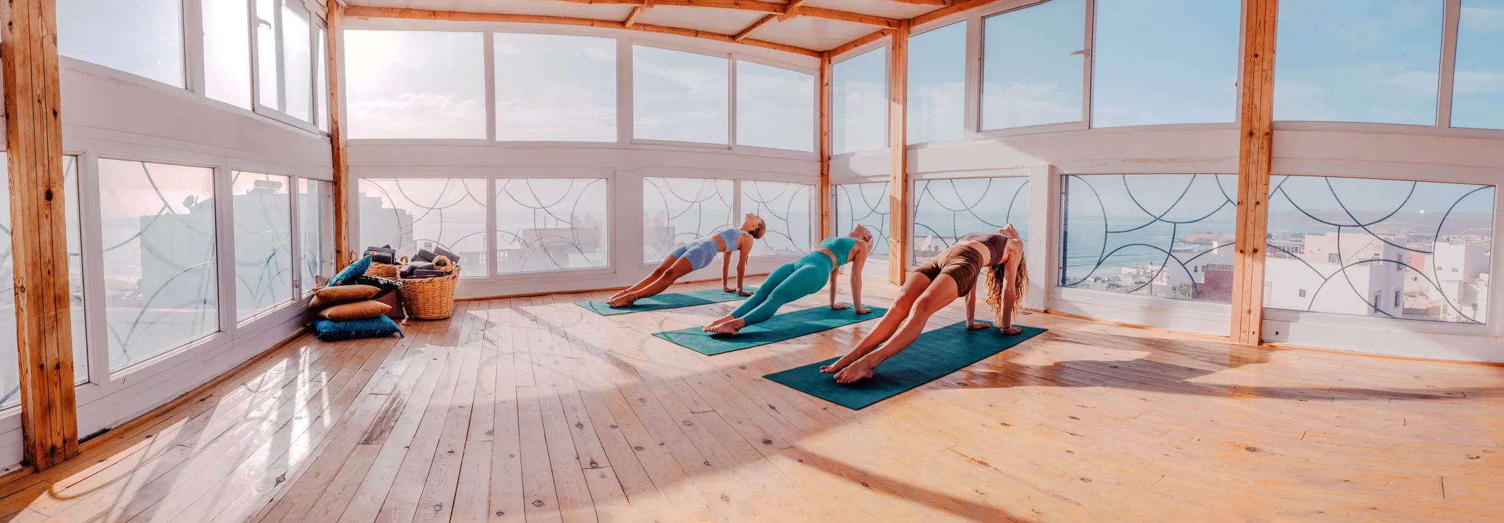 Yoga at the Salty Sisters Morocco retreat