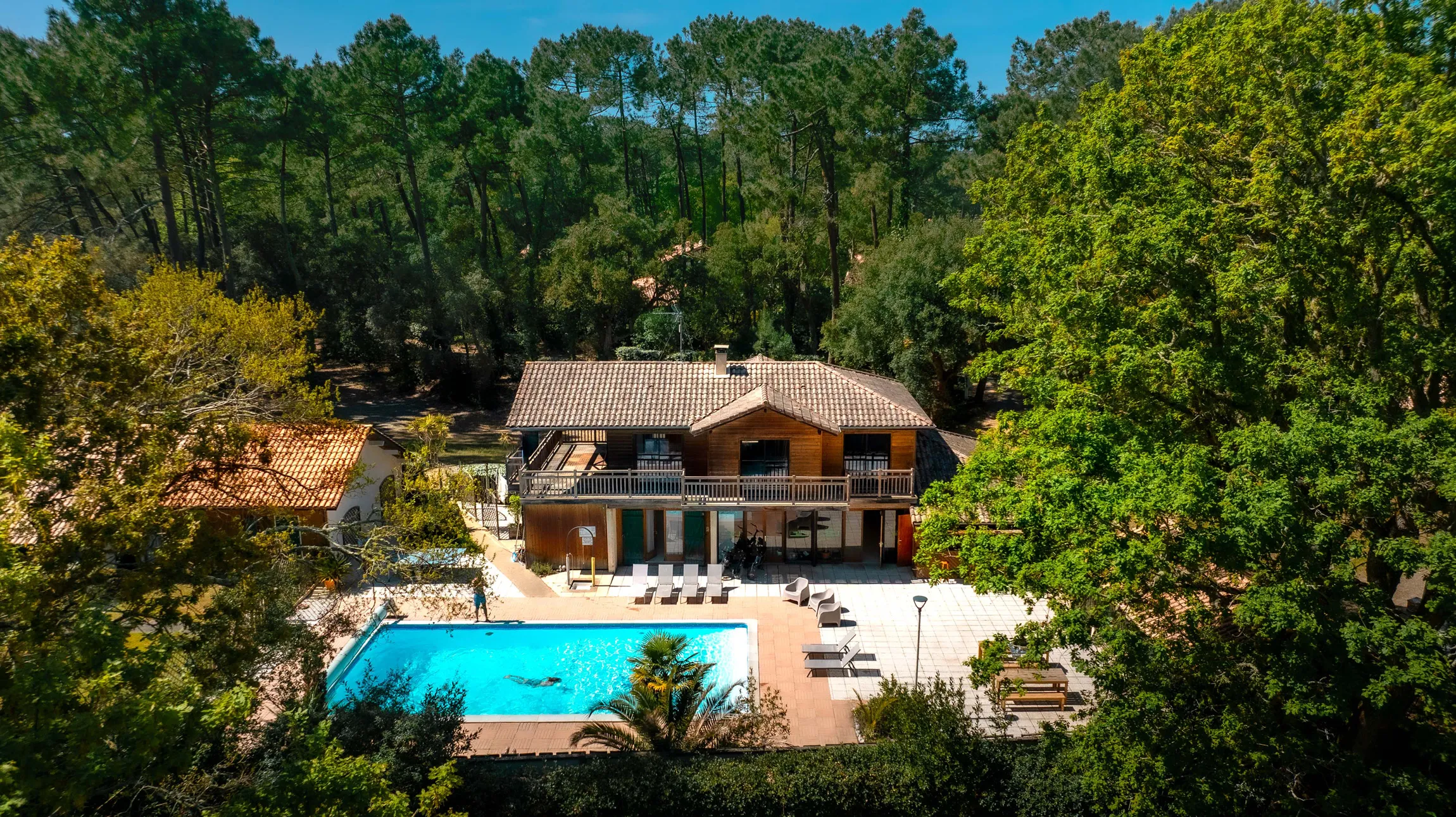 Surf-camp accommodation at Soustons Plage in France