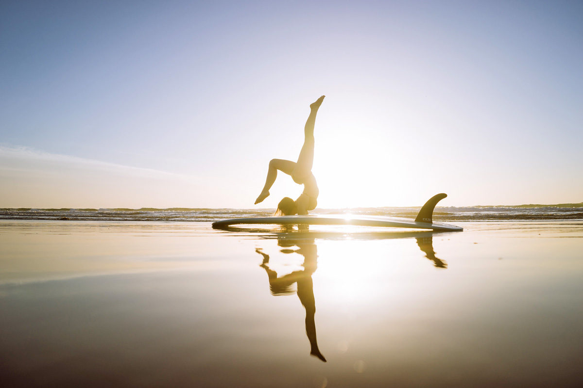 Surf & Yoga Retreats am Strand